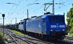 PRESS - Eisenbahn-Bau- and Betriebsgesellschaft Pressnitztalbahn mbH, Jöhstadt [D] mit ihrer  145 030-7  [NVR-Nummer: 91 80 6145 085-7 D-PRESS] und  140 008-6  (NVR:  91 80 6140 845-9 D-PRESS ) +