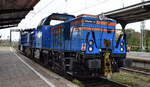 Hybridlok der Hanseatisches Bahn Contor GmbH der Prima H3 Name:  Stiefel 33  (NVR.