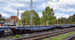 Drehgestell-Flachwagen für langschienen-Transporte in dem fall vom Einsteller European Rail Rent GmbH mit der Nr.