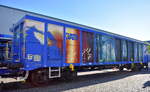 G�k Rail (eine Marke der t�rkischen G�k Yapı San. ve Tic. A.Ş. / G�k Grup) ist der gr��te private Hersteller von G�terwagen und Bahninfrastruktur-Komponenten in der T�rkei. Hier pr�sentiert die Fa. einen neuen Drehgestell-Hochbordwagen f�r den Einsteller GATX Rail Germany GmbH mit der Nr. 37 TEN GE 80 D-GATXD 5375 375-2 Eanos auf der InnoTrans 2026 Berlin, 23.09.26