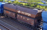 Braune Schüttgutwagen der PKP Cargo sieht man nur noch selten, hier der mit Kohle beladene Wagen mit der Nr.
