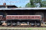 Sch�ttgutkippwagen zum Transport von Schotter vom Einsteller TSS Cargo a.s.