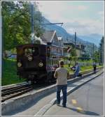 Ja wo laufen sie denn nur alle hin morgens fr�h in Blonay? 27.05.2012 (Jeanny)