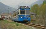 Der ABe 8/8 23  Ossola  als Regionlazug 763 nach Re kurz nach der Abfahrt in Domodossola.