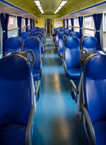   Innenraum des Le.562-014 „Maloja“ am 02.11.2019 im Bahnhof Tirano.