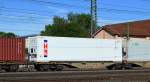 Die US-amerikanische TAL International mit einem ihrer Container am 23.05.14 Bhf. Fulda.