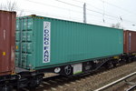 Ein DONG FENG Container am 04.04.16 Berlin-Köpenick.