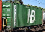 40’ Standard Container der schwedischen Nordic Bulkers AB am 27.07.17 Berlin-Hohenschönhausen.