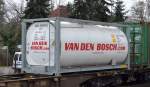kessel-u-spezialcontainer/483627/ein-van-den-bosch-tankcontainer-fuer Ein VAN DEN BOSCH Tankcontainer für Lebensmittel-Transporte am 03.03.16 Berlin-Hirschgarten.