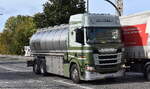 Die niederl�ndische Spedition Staalduinen Logistics mit einem SCANIA Tank-LKW am 14.10.26 Brandenburg (Stadt).