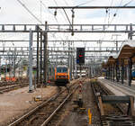 Die SNCF BB 26159  Sybic  (91 87 0026 159-x F-SNCF) erreicht am 14 Juni 2013, mit dem Eurocity EC 90 „Vauban“ (Chur – Zürich – Basel – Straßburg –