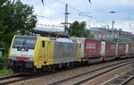 ERSR mit dem Pozna-Shuttle und der Dispollok ES 64 F4 - 202 am 30.06.16 Berlin Köpenick.