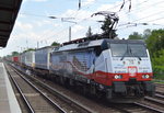 ERSR mit ihrer E 189-212 und dem Poznan-Shuttle auf dem Rückweg nach Rotterdam am 12.05.16 Berlin-Hirschgarten.