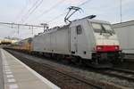 Am 18 M�rz 2018 steht 186 142 mit ein IC nach Eindhoven in Tilburg.