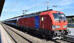 TCS - Train Charter Services B.V., 's-Hertogenbosch [NL] mit der geleasten Railpool Vectron (ex DB Cargo)  193 312  [NVR-Nummer: 91 80 6193 312-6 D-Rpool] f�r die GoVolta Exploitation BV im Einsatz