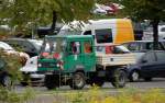 lteres multicar Fahrzeug mit Ladeflche vom Gartenbauamt Berlin-Marzahn, 19.08.13