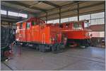 Leider nur im relativ engen Lokschuppen vor die Linse bekommen: die ÖBB 2091.08 der BWB.
