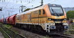 LTE Logistik- and Transport-GmbH, Graz [A] mit der geleasten ELP Eurodual Lok '2159 256-7', Name: 'Michael' [NVR-Nummer: 90 80 2159 256-7 D-ELP], Untervermietung?? und einem Kalizug  am 26.08.26 H�he Bahnhof Magdeburg-Neustadt.