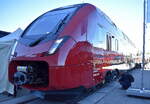 Der neue �BB Railjet Doppelstock BR 4706 vom Hersteller Stadler, der KISS 200  470 604-8  (NVR:  94 81 4706 604-8 A-�BB..... ) pr�sentiert auf der InnoTrans 2026 Berlin, 23.09.26