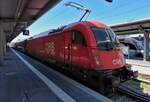 �BB Lok 1216 013-3 zog unseren Railjet von Verona bis zum Hbf.