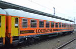 Hier einer der in Österreich registrierten Reisezugwagen von Locomore mit der Nr.