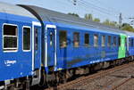 Der WLABmz ist ein moderner Schlafwagen f�r den europ�ischen Nachtreiseverkehr. Hier ein Schlafwagen angemietet f�r die schwedischen Nachtz�ge von SJ Statens J�rnv�gar vom Einsteller RDC Deutschland GmbH mit Registrierung in �sterreich mit der Nr. A-RAG 61 81 75-71 405-3 WLABmz am 30.07.26 H�he Bahnhof Berlin Hohensch�nhausen. 