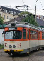 STRASSENBAHNBETRIEBE IN POLEN  Strassenbahn POSEN  Auf dem Strassenbahnnetz sind auch Gebrauchtwagen aus D�sseldorf und Frankfurt am Main zu sehen.