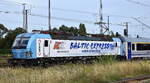 PKP Intercity spółka z o.o., Warszawa [PL] mit der geleasten polnischen Cargounit Vectron  5370 073-6 ,Name:  Katerina  [NVR-Nummer: 91 51 5370 073-6 PL-ID] und einem EC Richtung Berlin am