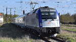 PKP Intercity Sp. z o.o., Warszawa [PL] mit ihrem Husarz '5 370 006' [NVR-Nummer: 91 51 5370 006-6 PL-PKPIC] und dem EC 44 nach Berlin Hbf. bei der Einfahrt Bahnhof Frankfurt/Oder, 23.04.26