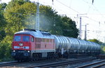 LEG 232 416-8 mit einem Kesselwagenzug Richtung Berlin Grünau zur Übergabe an LEG 155 078-9 am 06.09.16