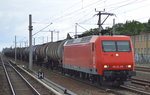 RHC 2005/145-CL 015 (145 083-1) mit Kesselwagenzug am 29.08.16 Berlin Blankenburg.