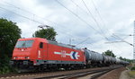 RHC/HGK 2063/185 605-3 mit Kesselwagenzug am 18.07.16 Berlin-Wuhlheide.