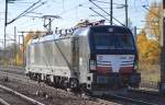 Diese MRCE Siemens Vectron X4 E - 602 (193 602-0) ist seit Juni 2015 in Diensten von DB Schenker Rail unterwegs heute am 26.02.15 Durchfahrt Bhf.