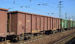 Offener Drehgestell-Güterwagen vom Einsteller Ahaus Alstätter Eisenbahn Cargo AG mit der Nr. 33 RIV 68 D-AAEC 5330 240-2 Eaos7 am 13.02.17 Bf. Flughafen Berlin-Schönefeld.