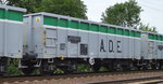 Offener Drehgestell-Güterwagen der EVU ADE mit niederländischer Zulassung mit der Nr.