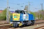Hier noch der Nachschuss der ERS Railways Lok 1202 Corina am 27.04.12 Berlin-Springpfuhl.