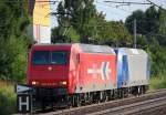 HGK Lokzug mit 2001/145-CL 011 und 2015/ 145-Cl 201 am Haken Richtung Bernau am 16.07.13 Berlin-Pankow.