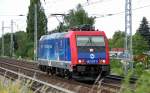 Die von Railpool an Infra Leuna vermietete Schweizer Re 482 037-9 am 10.07.13 Berlin-Karow.