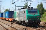 Neben den Loks der SBB Cargo Re 421 + Re 482 ist eine weitere auslndische Lok regelmig in Deutschland unterwegs, die von der SNCF aus Frankreich an die ITL geliehenen Loks vom Typ Prima EL3U gebaut