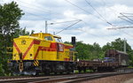 MEG 112 (298 052-2) für die Berliner S-Bahn mit dem täglichen Versorgungszug der Werkstätten am 16.06.16 Berlin Wuhlheide.