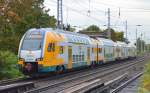 Diverse Triebzuge/374366/odeg-et-445100-auf-dem-weg ODEG ET 445.100 auf dem Weg zum Betriebshof in Eberswalde am 08.10.14 Berlin-Karow.