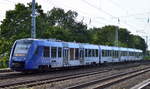 Diverse Triebzuge/581823/odeg-mit-dem-angemieteten-vlexx-triebzug ODEG mit dem angemieteten vlexx Triebzug 620 908 im abendlichen Zusatzzug nach Cottbus am 08.08.17 Berlin-Grünau.
