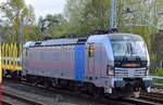 SETG mit der Railpool Vectron 193 805-9 [NVR-Number: 91 80 6193 805-9 D-RPOOL, Siemens Bj.2012] und Einem Stammholztransportwagenzug (leer) am 23.04.17 Berlin-Springpfuhl Richtung Nordosten.