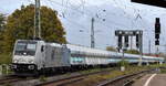 CTL Logistics GmbH, Berlin [D] mit der geleasten Railpool Lok  E 186 146-7  [NVR-Nummer: 91 80 6186 146-7 D-Rpool] und einem polnischen Zementstaubzug am 29.10.26 H�he Bahnhof Magdeburg Neustadt.