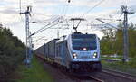  HSL Logistik GmbH, Hamburg [D] mit der geleasten Railpool Lok   187 307-4   [NVR-Nummer: 91 80 6187 307-4 D-Rpool] und KLV-Zug aus dem Rostocker Hafen am 05.09.26 H�he Bahnhof Berlin-Hohensch�nhausen, Viele Gr��e an den Tf. !!!