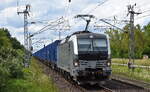 Locon Logistik und Consulting AG mit der geleasten Railpool Vectron  6193 088  [NVR-Nummer: 91 80 6193 088-2 D-Rpool] und einem Containerzug am 10.06.26 Durchfahrt Bahnhof Berlin-Hohensch�nhausen.