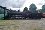 SJ 904 steht am 12 September 2015 ins -heute leider bis 2021 geschlossenes- Eisenbahnmuseum in Gävle.
