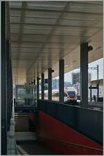 Moderner Bahnhof: Prilly-Malley.

10 Juli 2017