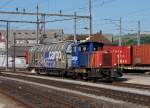 SBB: Tm 232 201-4 auf Rangierfahrt in Oensingen am 10.