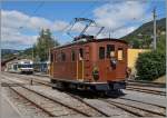  BERNE EN FETE  bei der Blonay Chamby Museumsbahn - die BOB HGe 3/3 N° 29 in Blonay  13.